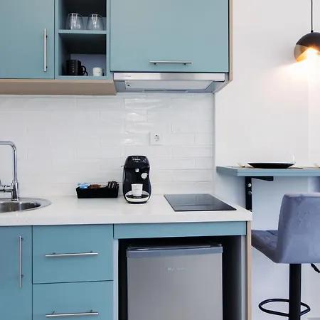 Anais Luxury Living Grey & Pink By Corfuescapes Apartment